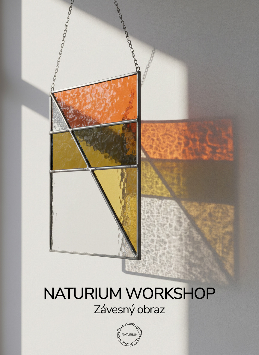 Kreatívny workshop Tiffany vitráže v Bratislave pre dospelých a firmy v Naturium